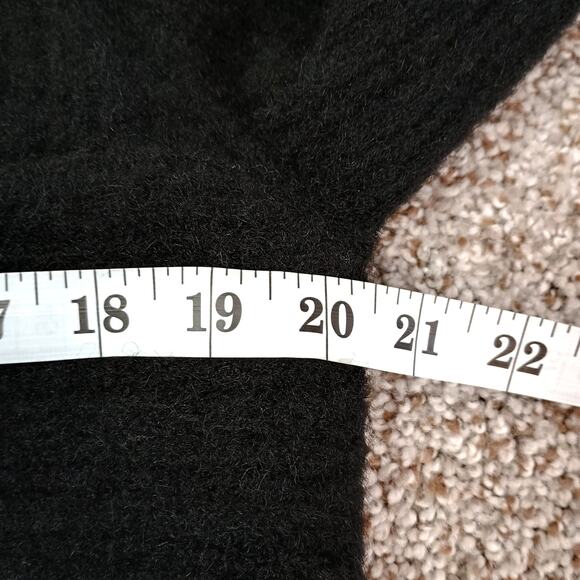 Rails Florence Alpaca Blend Sweater Black Off Shoulder L - Picture 8 of 10